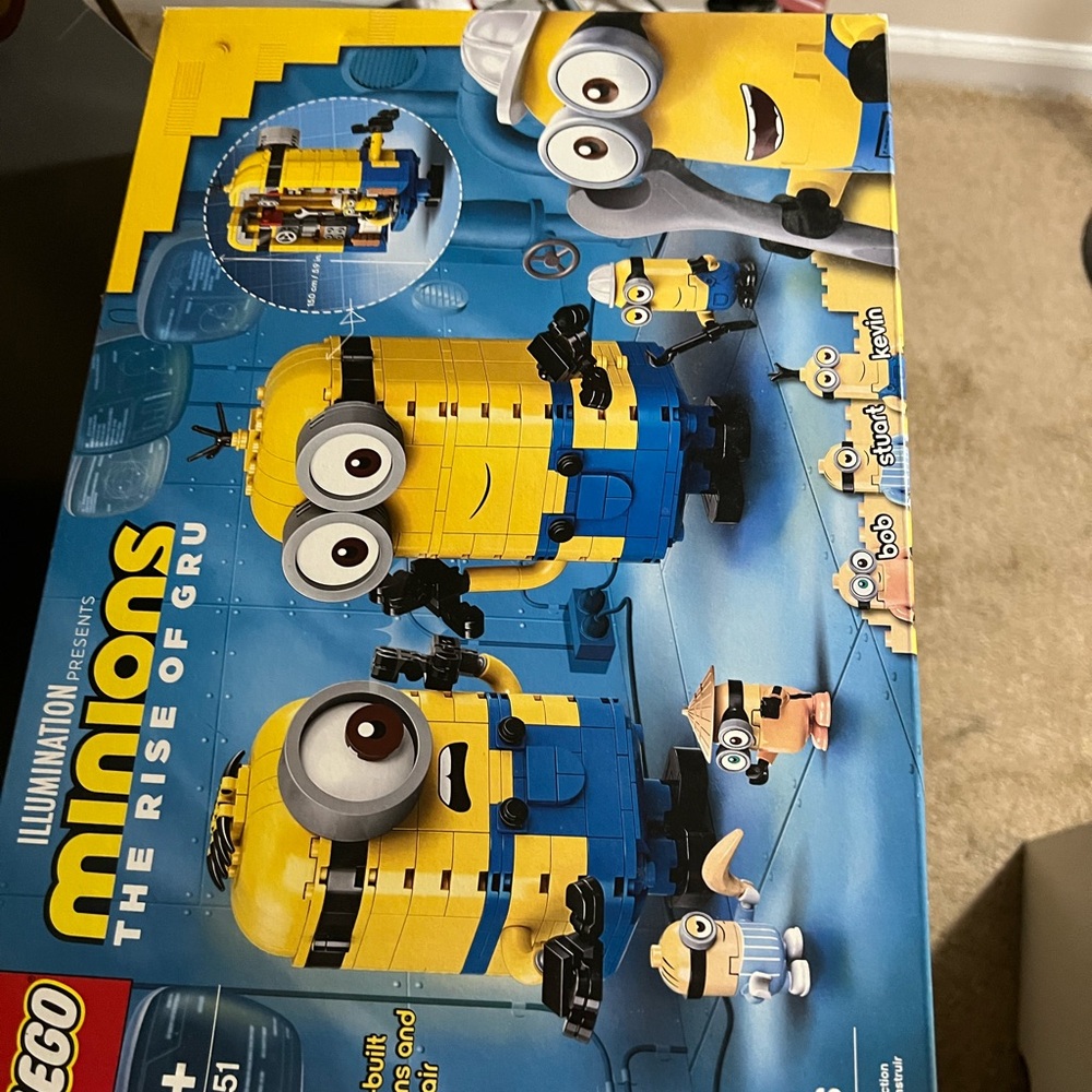 Lego Brick Minions 75551 the rise of Gru